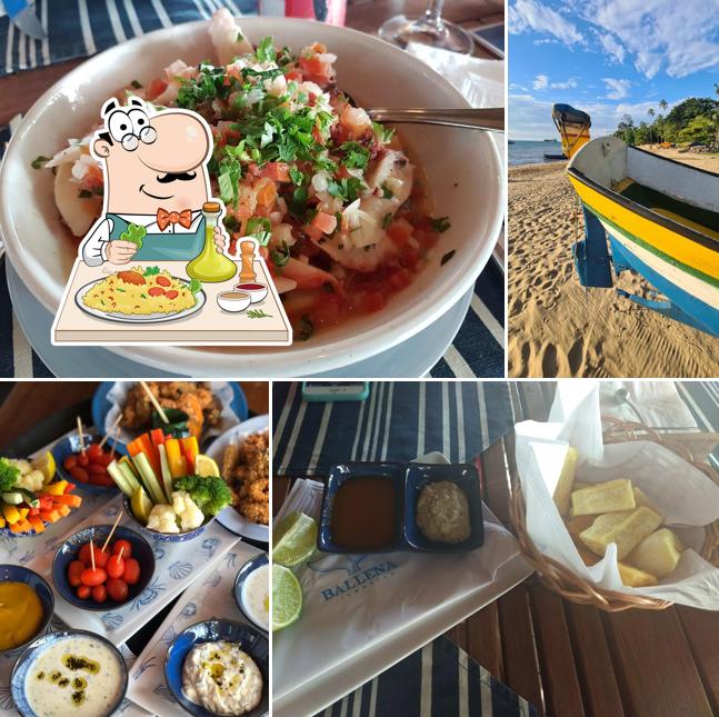 Comida em Ballena Beach Bar