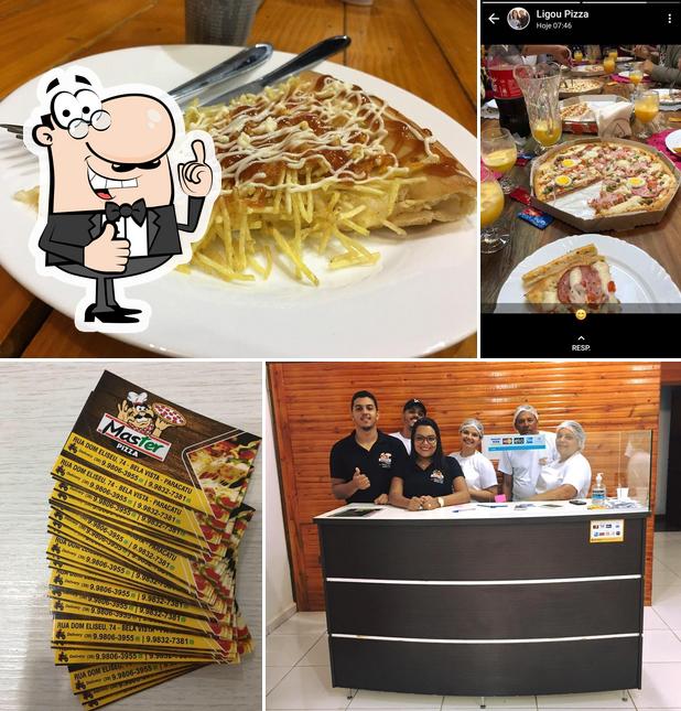 See this picture of Master Pizza Paracatu MG