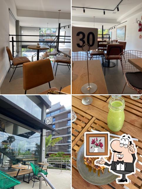 Veja imagens do interior do Ovo Café