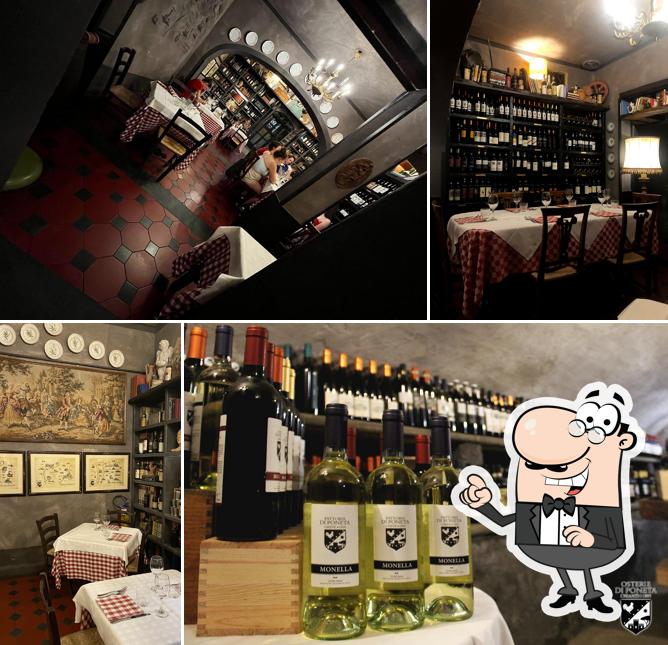 Gli interni di Osteria Di Poneta - Montecatini