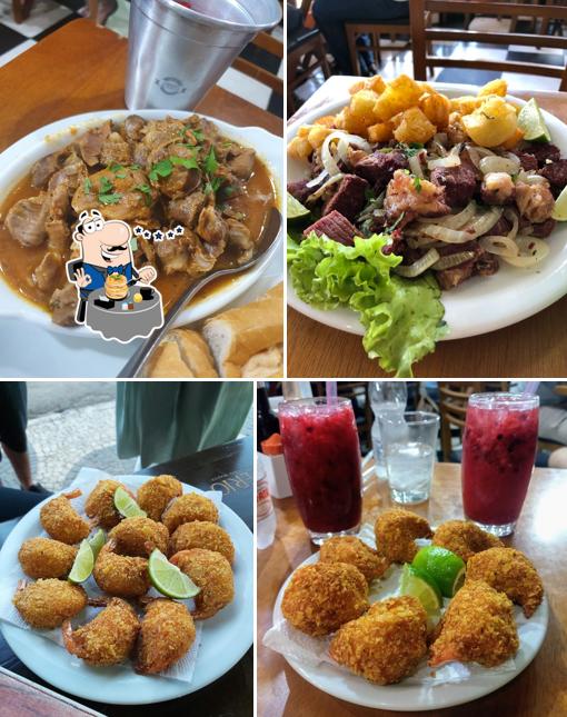 Platos en Bar do Carioca