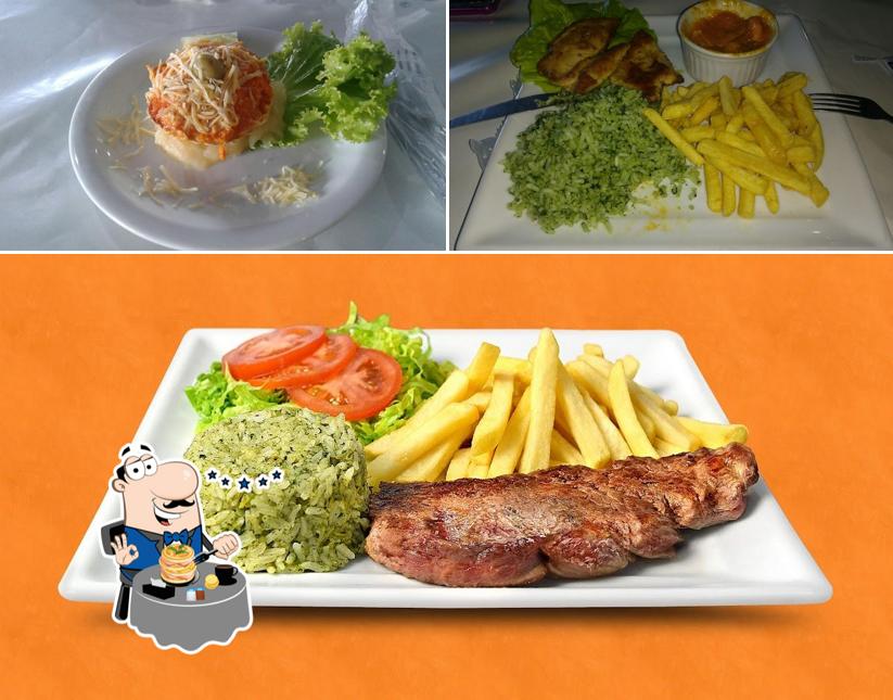 Comida em Restaurante Vovô Genaro