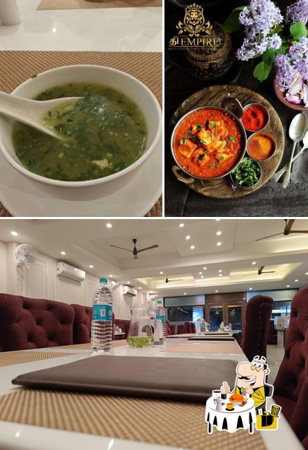 The Empire Restaurant, Royapettah is distinguished by food and beverage