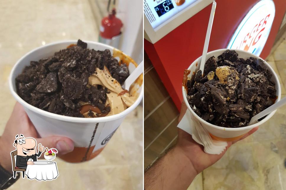 Desfrute de uma das sobremesas