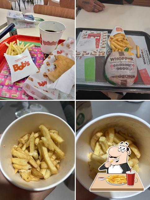 Batata frita em Burger King