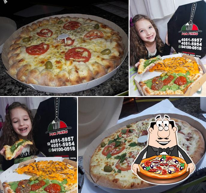 Consiga diversos tipos de pizza