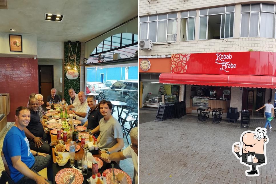 Look at the picture of Kebab Árabe