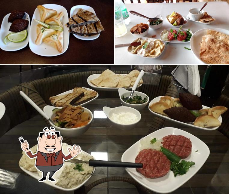 Comida em Mustapha Gastronomia Árabe