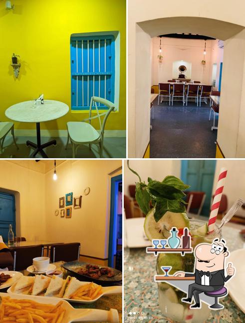 The interior of Jonaki - The Coffee Shop