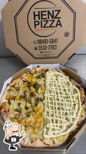 Look at this picture of Henz Pizza