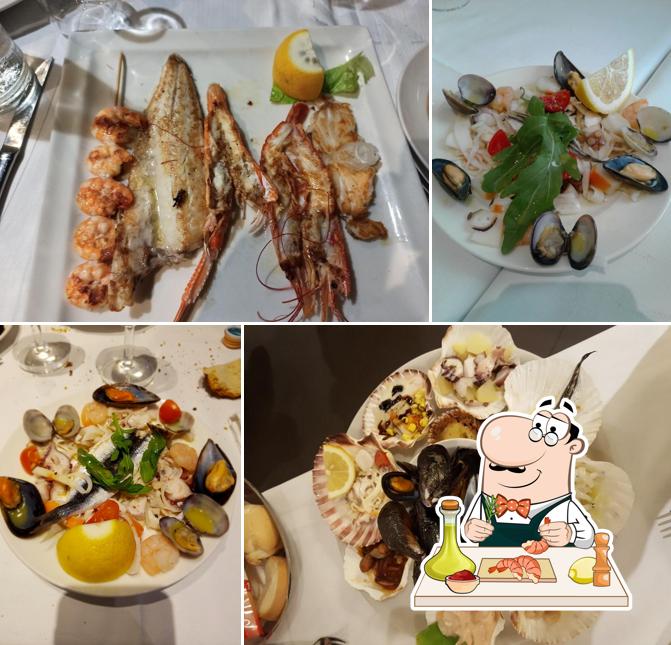 Scegli tra i molti piatti di mare offerti a Due Madonne