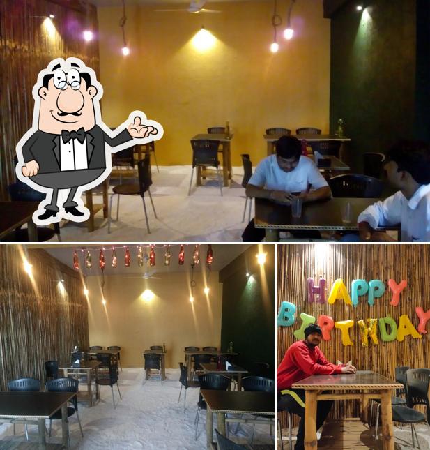 The interior of Hichki Restaurant