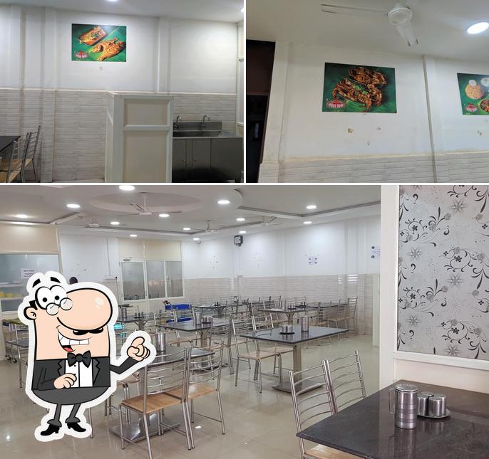 The interior of Dindigul Sree Nari Vizhi Amma Mess