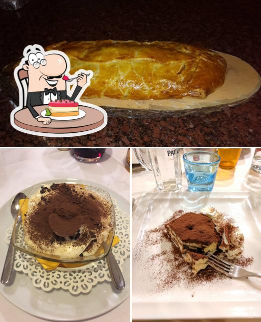 Ristorante Pizzeria Vecio Decimo sert un nombre de plats sucrés