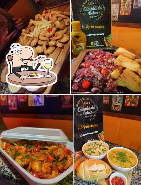 Comida em Júliu's Comida de Boteco