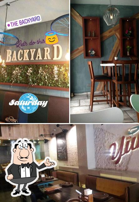 The interior of The Backyard