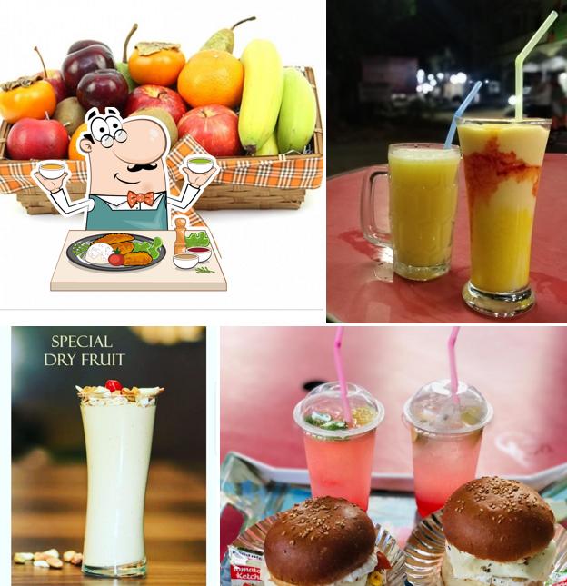 Food at jai durga juice and icecream