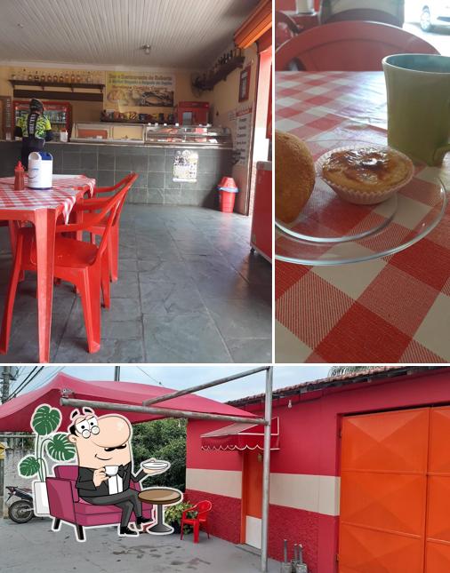 O interior do BAR DO ROBERTO