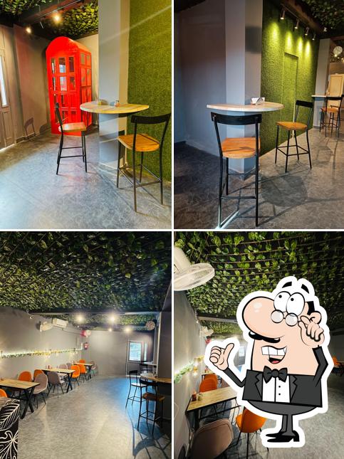 The interior of RD's Café