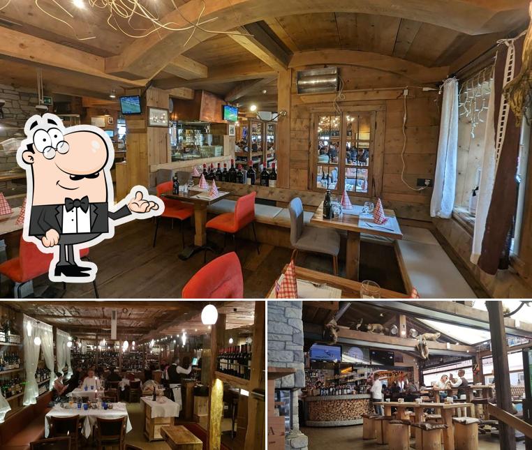 Gli interni di Bivio Bistrot & Restaurant