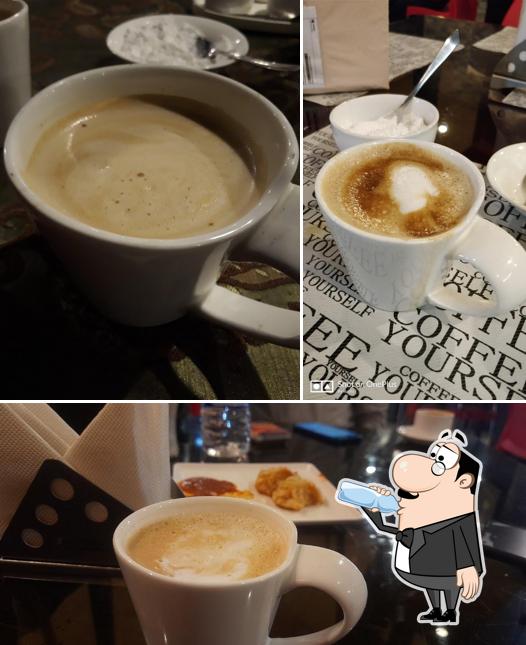 Try a drink from the menu