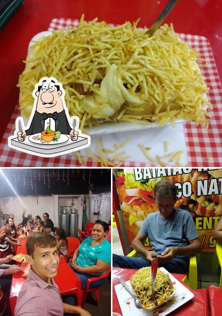 Platos en Mn Batatas Lanches E Sucos