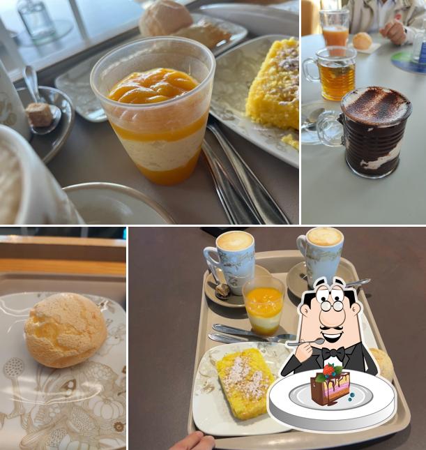 Bolo de chocolate em Sesc Avenida Paulista