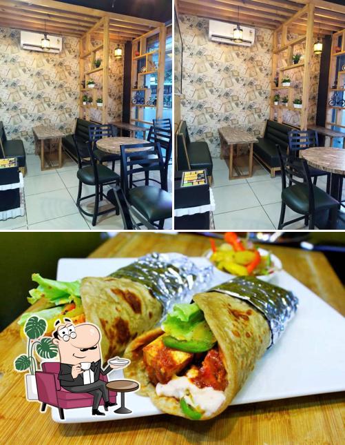 Burger Point is distinguished by interior and food