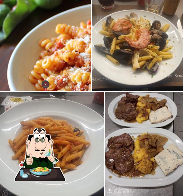 Maccheroni al formaggio al Pizzeria Forno Rosso