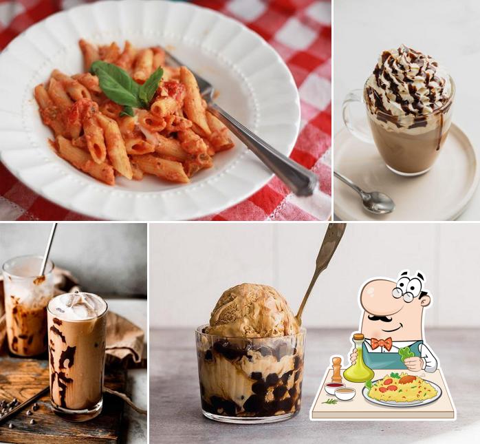 Chocolate mousse at TRAY PIZZA (STARBREW CAFE)