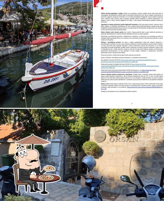 Gli esterni di Yacht Club Orsan