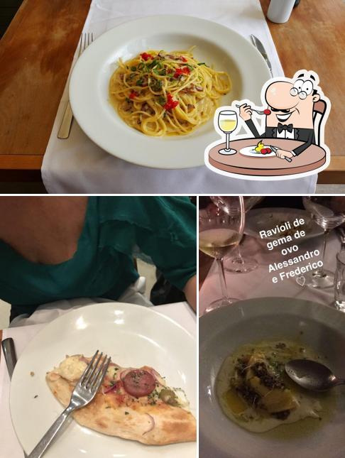 Platos en Alessandro & Frederico