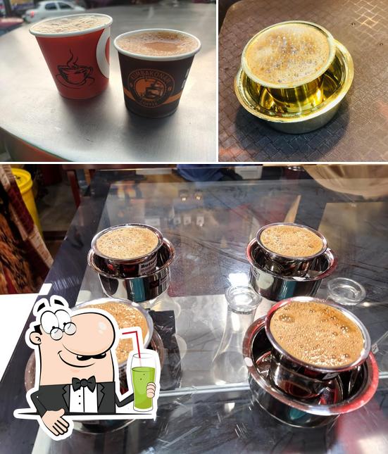 Enjoy a drink at Madras Filter Coffee Coffee