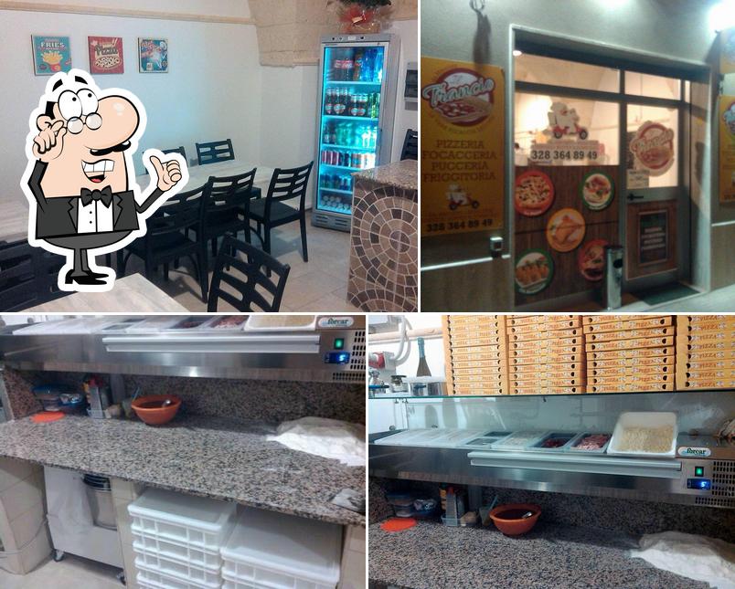 Gli interni di Il Trancio da Maurizio