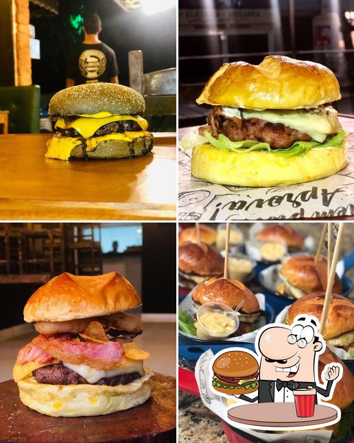 Experimente um hambúrguer no Hamburgueria Lokos