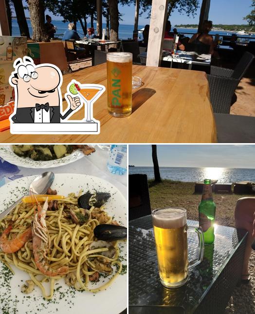 Dai un’occhiata alla immagine che presenta la bevanda e cibo di H&S Food & Coctail Beach Bar & Dicco