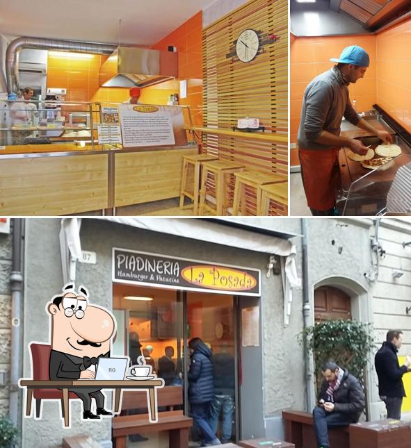 Dai un'occhiata agli interni di Piadineria La Posada