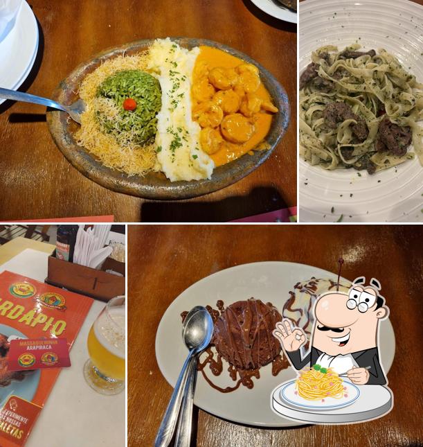 Espaguete carbonara em Massaguerinha Arapiraca