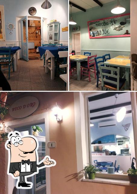 Gli interni di Vicolo D'oro