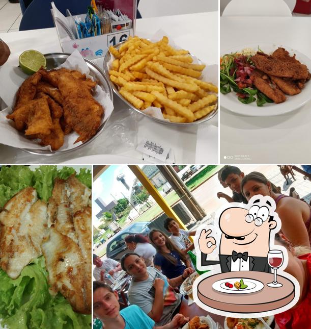 Comida em Restaurante Siri Cascudo