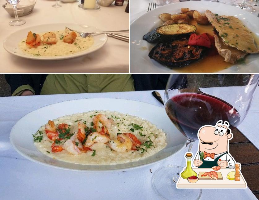 Gamberetti e grana al Cantinetta Bindella Solothurn