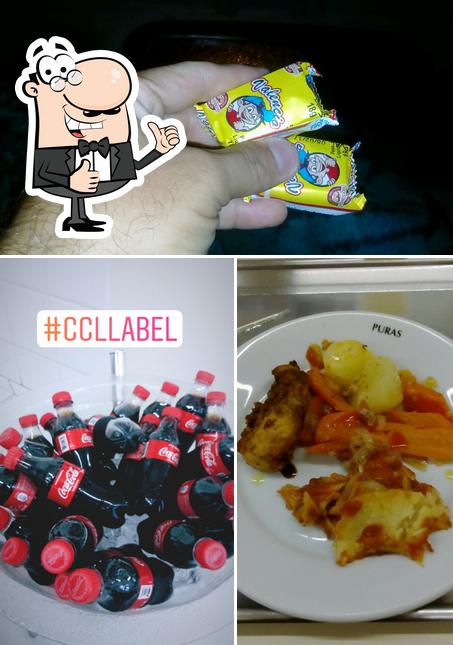 Look at this photo of CCL label Refeitório