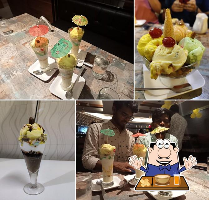 Ice cream at Ice Magic Ice Cream Parlour