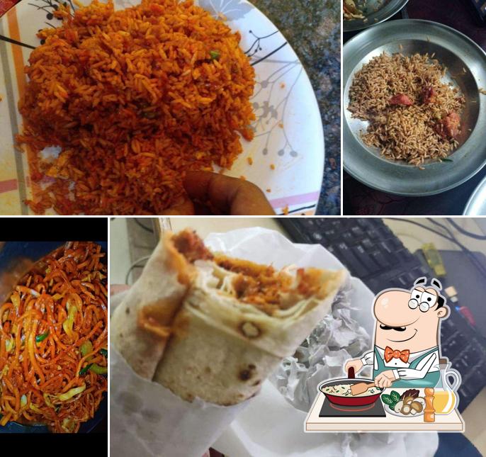 Fried rice at Zaaeqah al arab shawarma and rolls