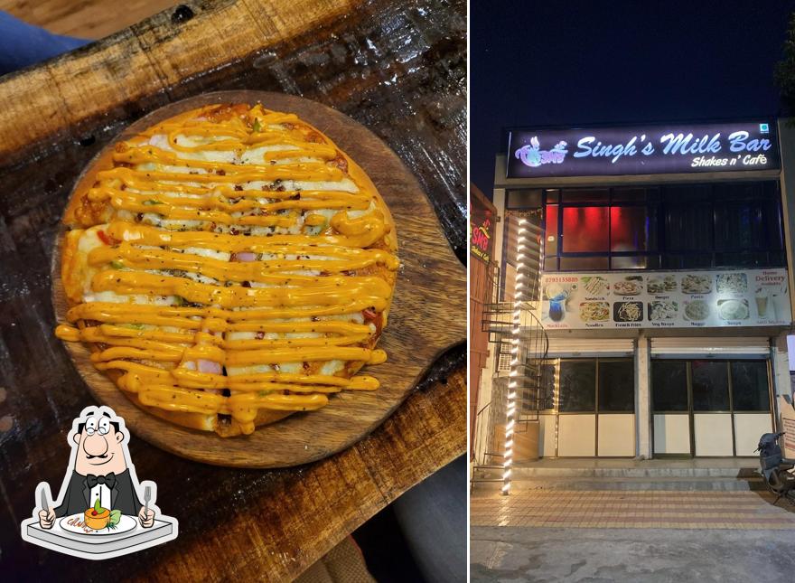 Food at Singh's Milk Bar Cafe & Bistro