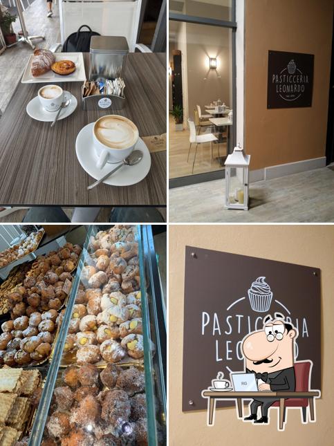 Gli interni di Pasticceria Leonardo