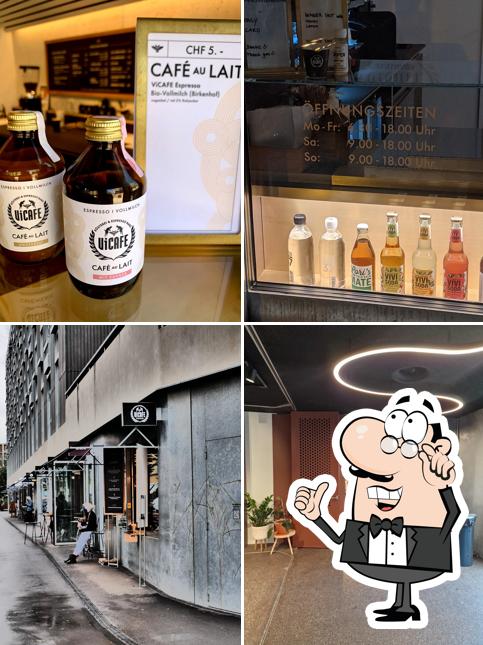 La immagine della interni e bevanda di ViCAFE Zollhaus