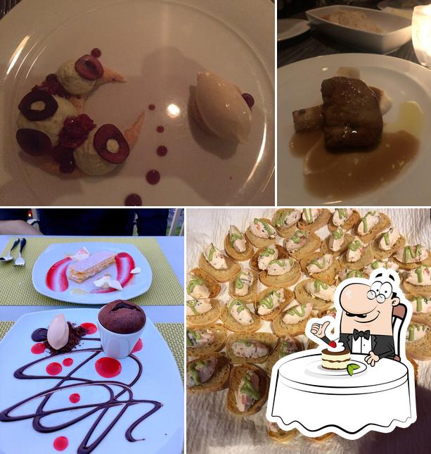 Restaurant La Table Du Chef offre une variété de desserts