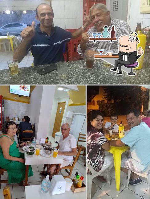 O interior do Restaurante e Lanchonete Paraiba