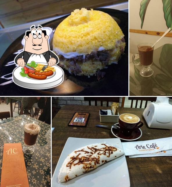 Mousse de chocolate em Arte Café & Confeitaria - Gravatá